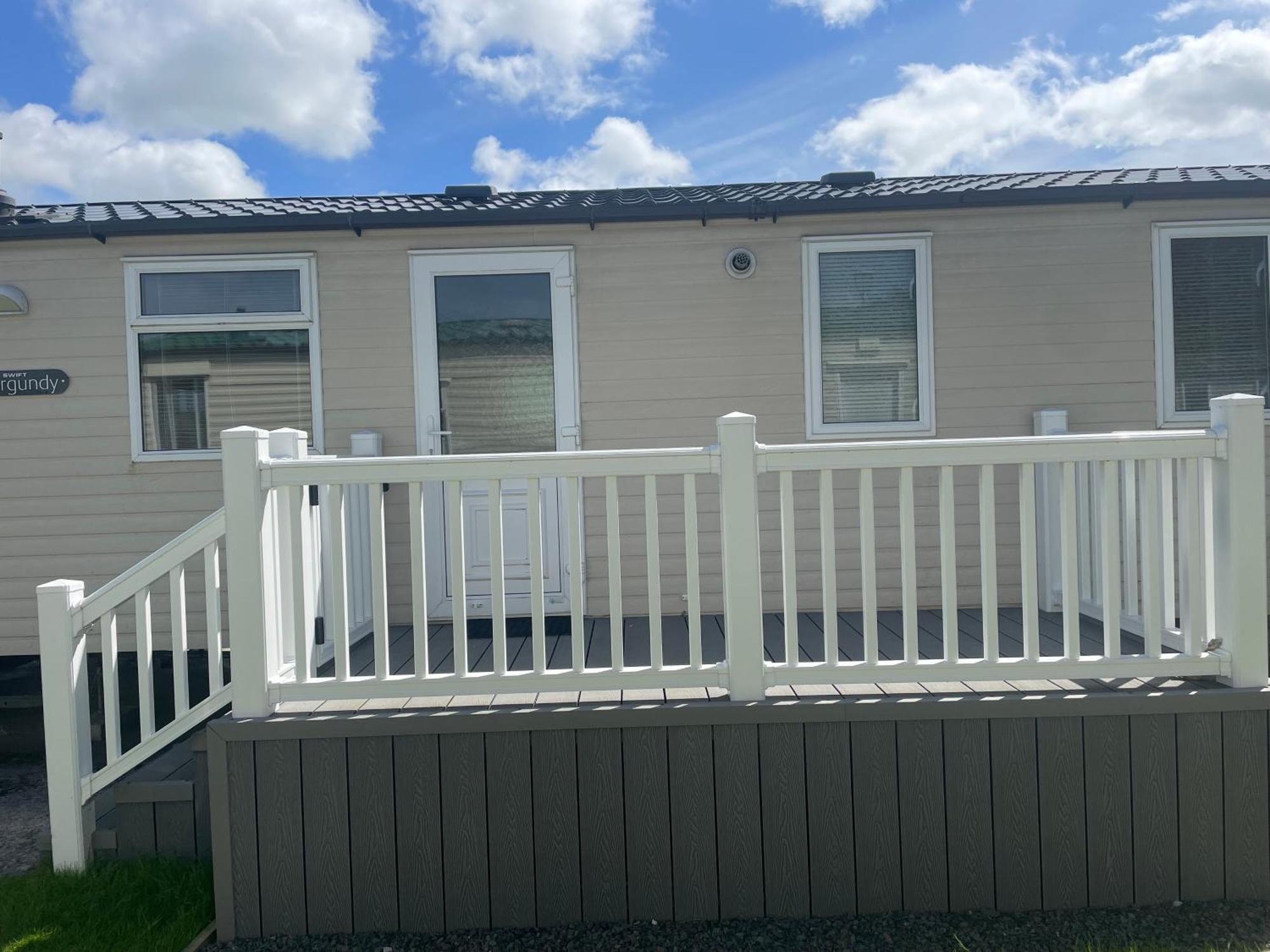 Cozy 2 Bedroom Static Caravan In Clarach Bay , 애버리스트위스 외부 사진